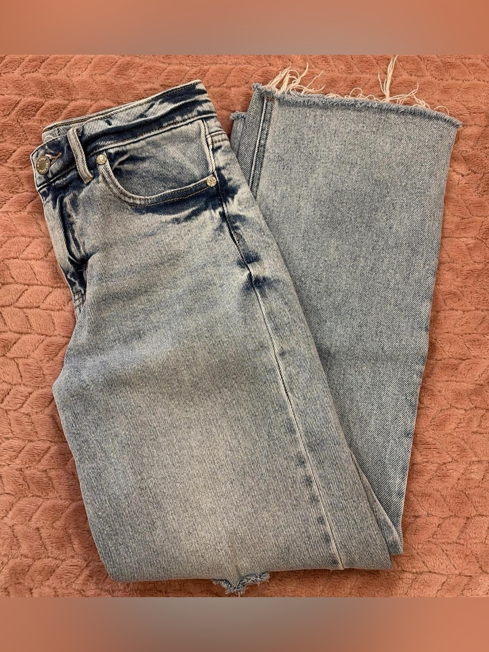 Target Women's Straight Leg Light Blue Jeans